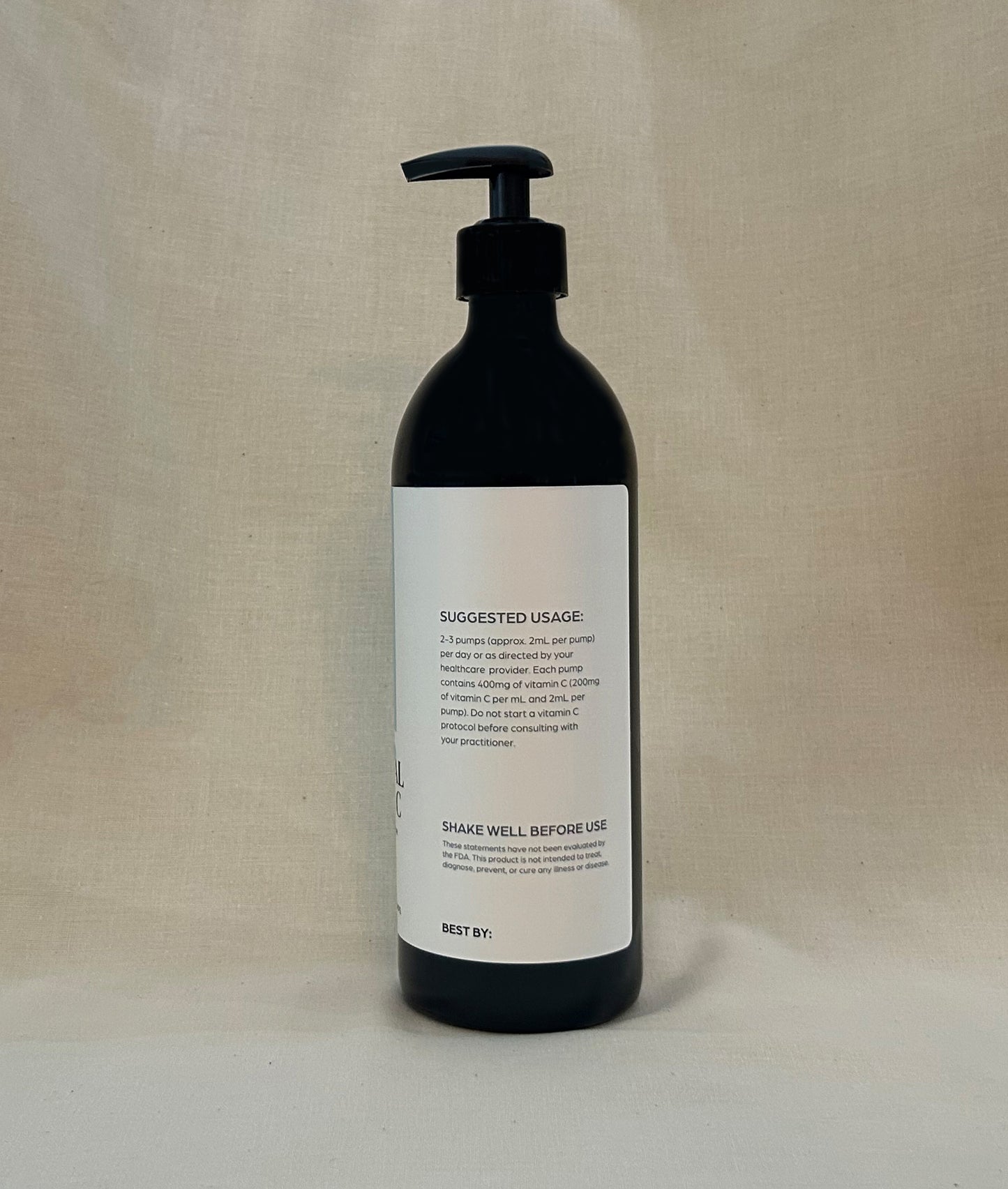 Fortified Liposomal Vitamin C with Spagyric Tincture