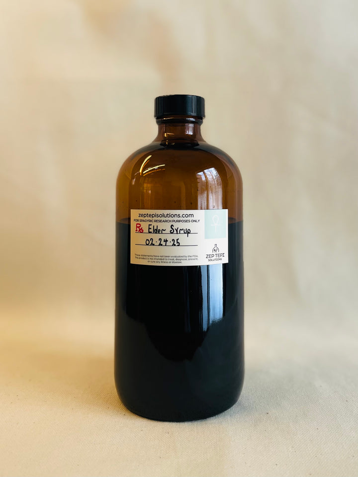Elderberry Spagyric Syrup